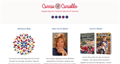 Desktop Screenshot of carriecariello.com